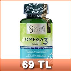 Nature's Supreme Omega 3 1000 Mg 60 Kapsül