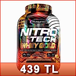 Muscletech Nitrotech %100 Whey Gold Protein 2500 Gr